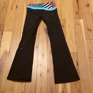 Reversible Black Ivivva Yoga Pants